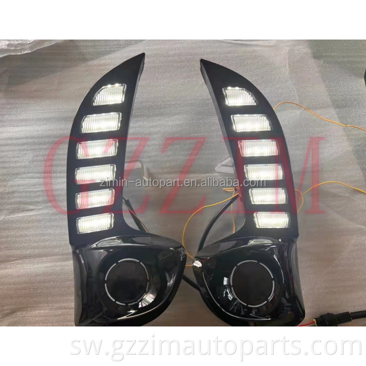 Mchana wa gari Kuendesha Mwanga LED DRL kwa VIOS ATIV 2020-2021